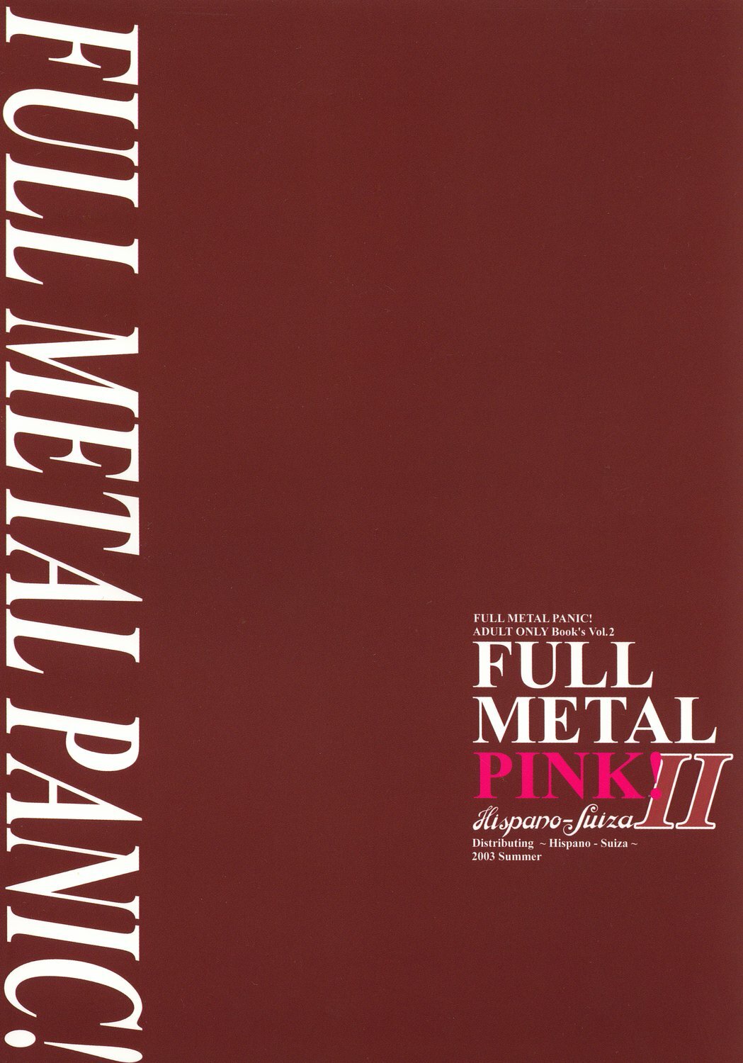 (C64) [Hispano-Suiza (Oofuji Reiichirou)] Full Metal Pink! II (Full Metal Panic!) page 28 full