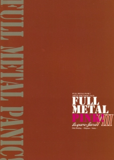 (SC32) [Hispano-Suiza (Oofuji Reiichirou)] Full Metal Pink! VIII (Full Metal Panic!) - page 30