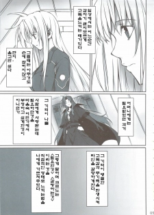 (C74) [Basutei Shower (Katsurai Yoshiaki)] IMAGINE SHOP ~Fate-chan no Izonshou~ (Mahou Shoujo Lyrical Nanoha) [Korean] - page 4