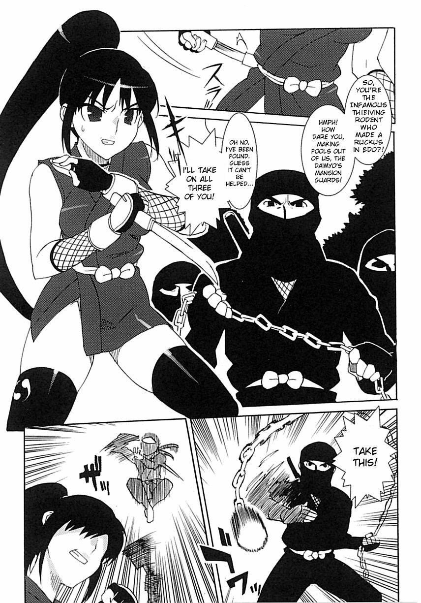 [Takuji] Onna Nezumi Kozou ~Orin~ | Thieving Ninja Girl, Orin (Kunoichi Anthology Comics) [English] {doujin-moe.us} page 3 full