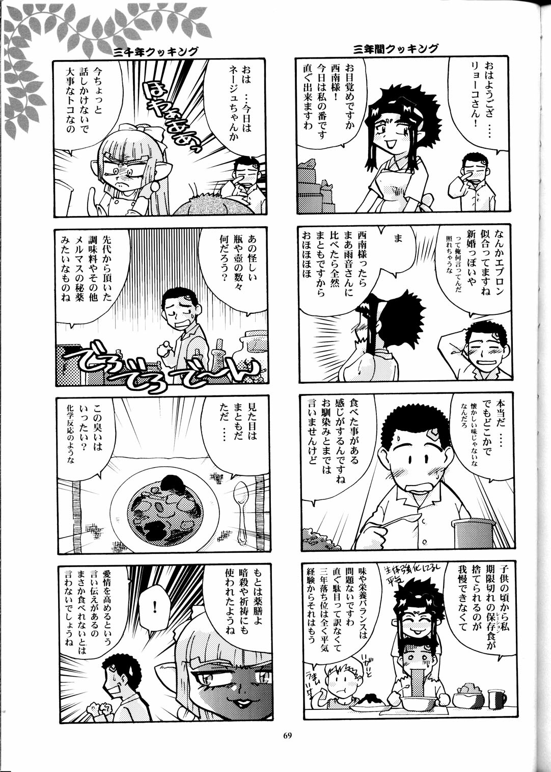 (CR33) [T2 Unit, MAD MAC] Nichiyou Wa Dame Yo! ! Never on Sunday (Tenchi Muyo GXP) page 68 full