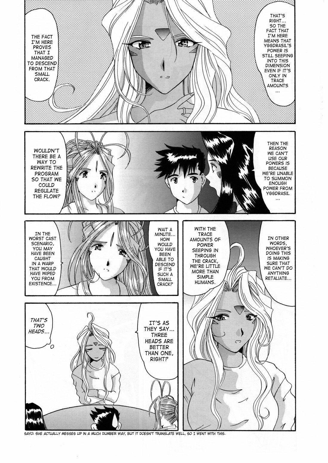 (CR25) [Tenzan Koubou (Tenchuumaru)] Nightmare of My Goddess 6 (Ah! My Goddess) [English] [SaHa] page 29 full