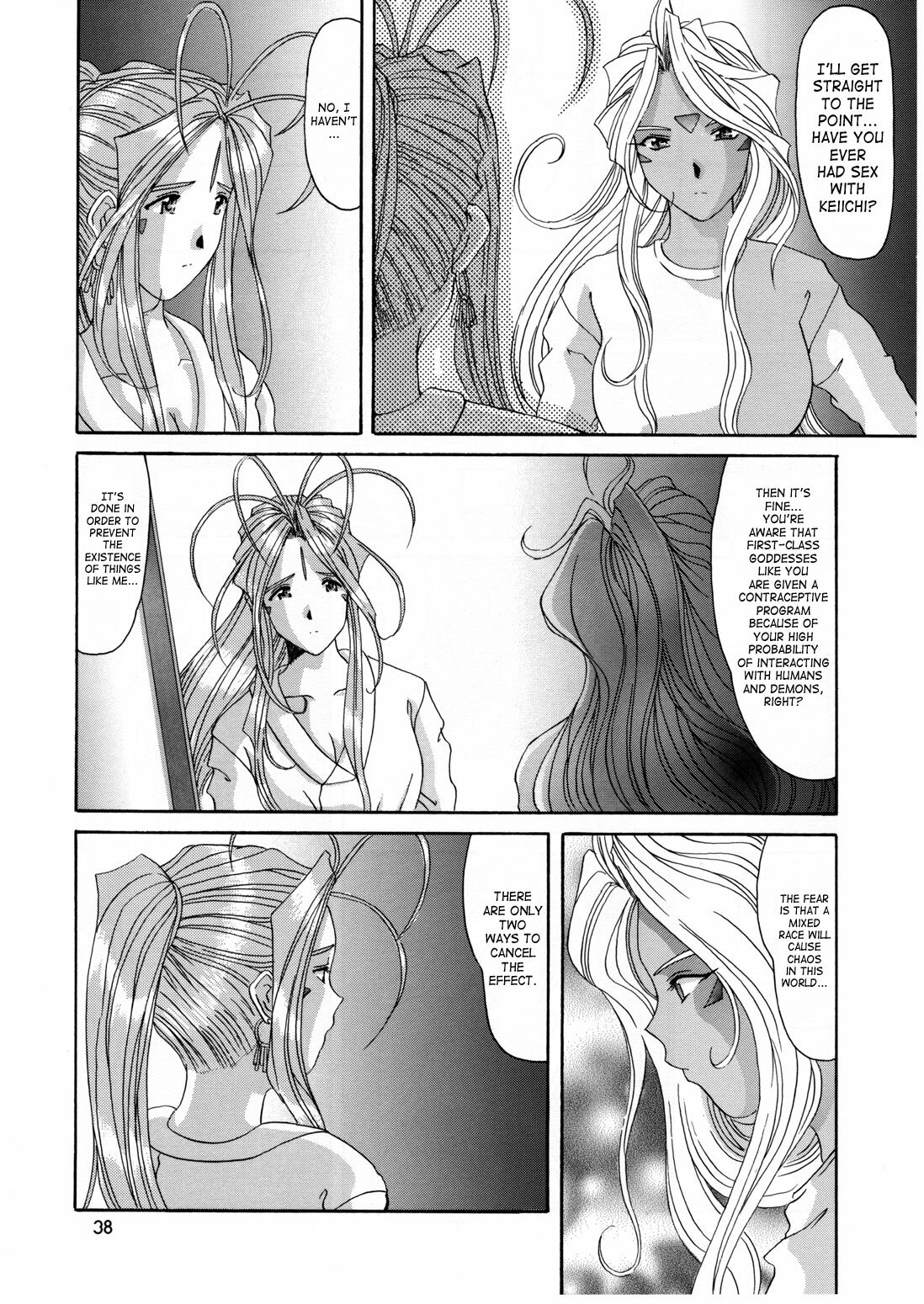 (CR25) [Tenzan Koubou (Tenchuumaru)] Nightmare of My Goddess 6 (Ah! My Goddess) [English] [SaHa] page 36 full