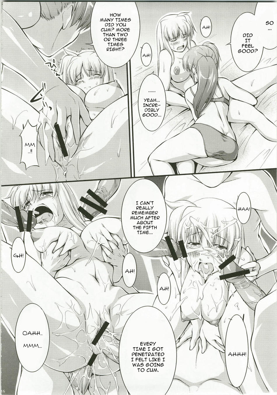 (C74) [PATRICIDE (John Sitch-Oh)] Anata ni Konya wa Wain o Furikake (Mahou Shoujo Lyrical Nanoha) [English] [Hentai-Translate] page 15 full