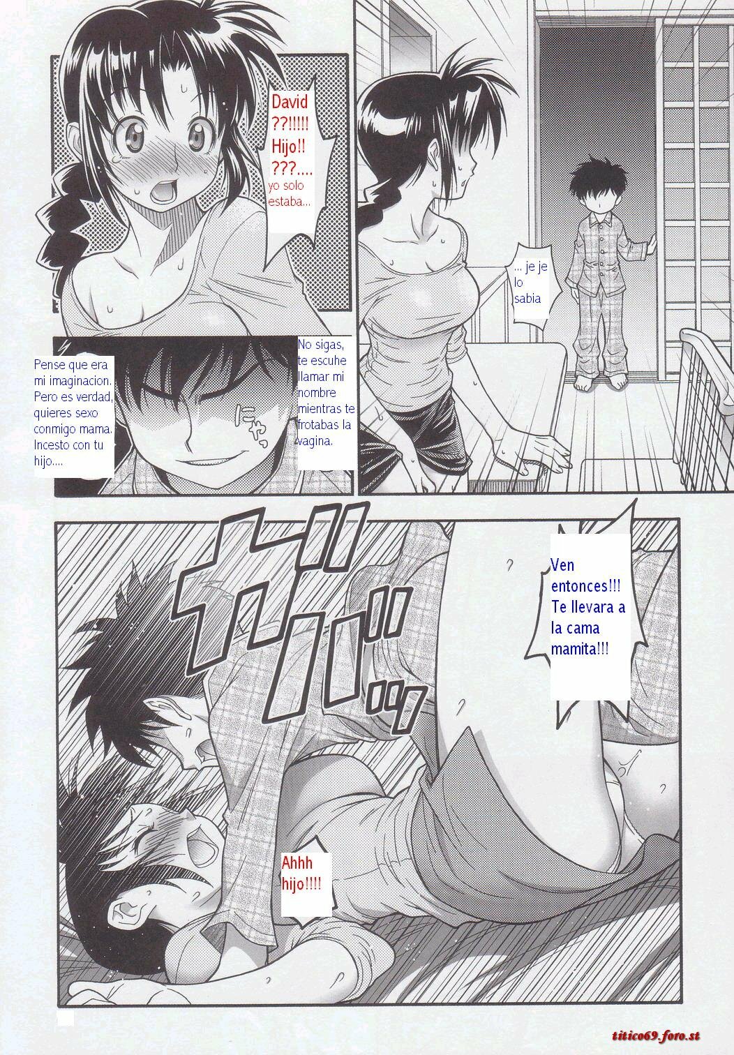 (C68) [RIROLAND (Kuuya)] MOJER | Caliente por su hijo (Major) [Spanish] [Incomplete] page 9 full