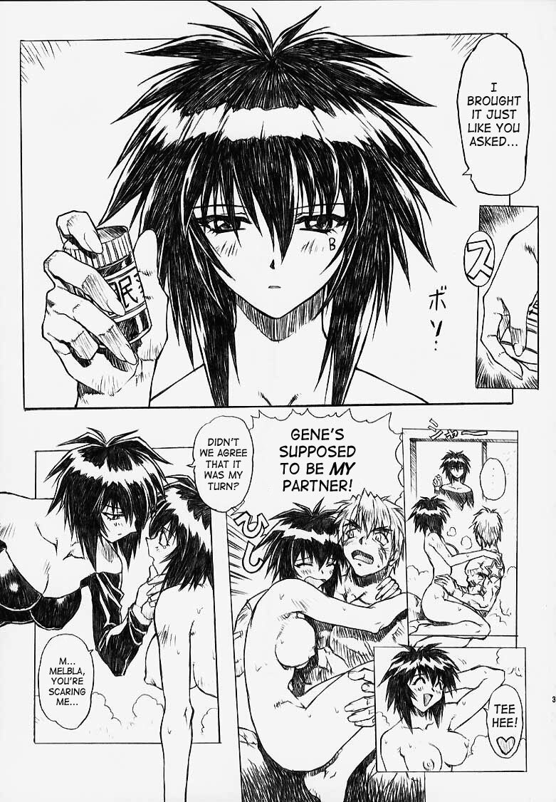 (C56) [Nakayohi Mogudan (Mogudan)] Chou Soreyuke! Melfina-san Kanseiban (Seihou Bukyou Outlaw Star) [English] [SaHa] page 37 full