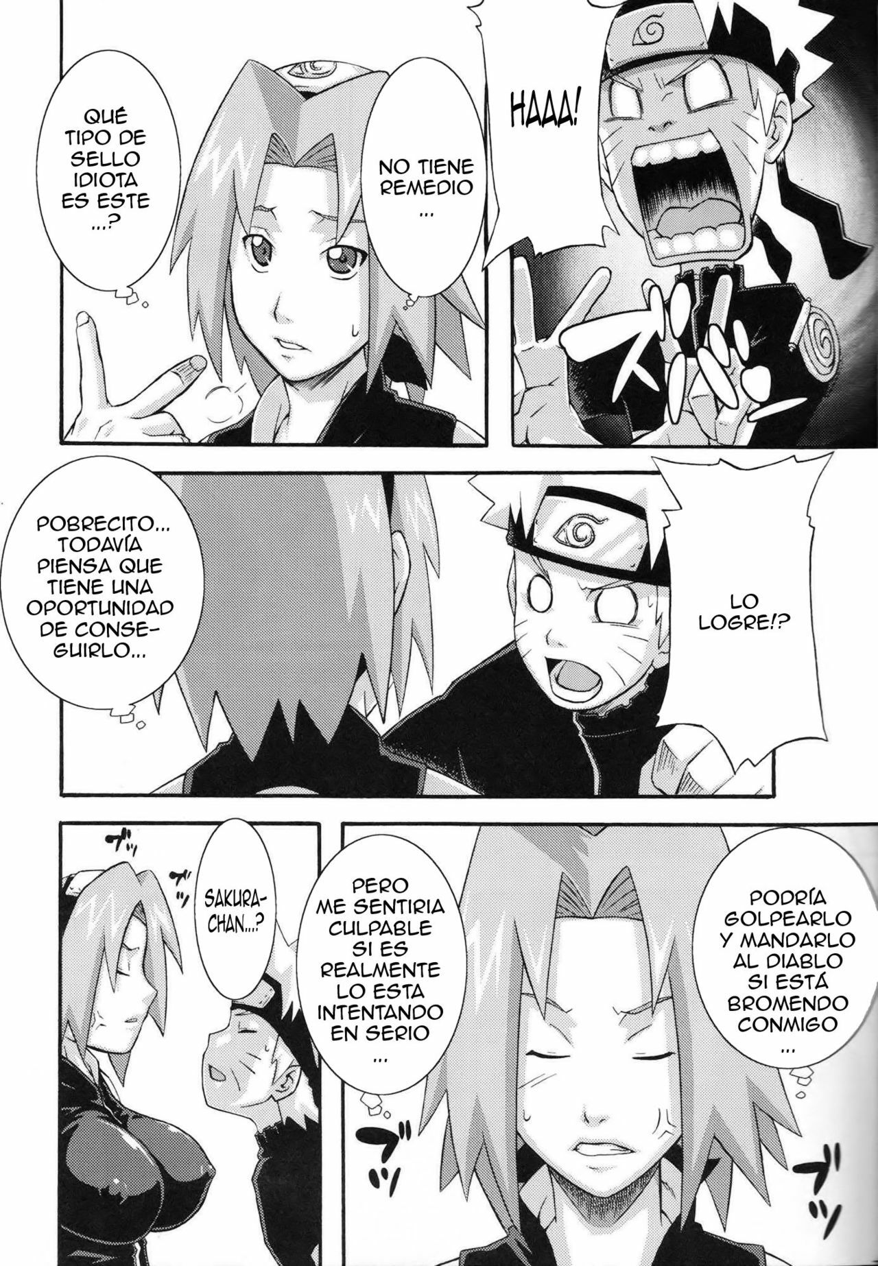 (C75) [Karakishi Youhei-dan Shinga (Sahara Wataru)] Saboten (Naruto) [Spanish] [Bloodhunter] page 6 full