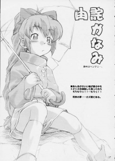 (C61) [Sakura Koubou (Sakura Kotetsu)] Good-Speed (s-CRY-ed) - page 16