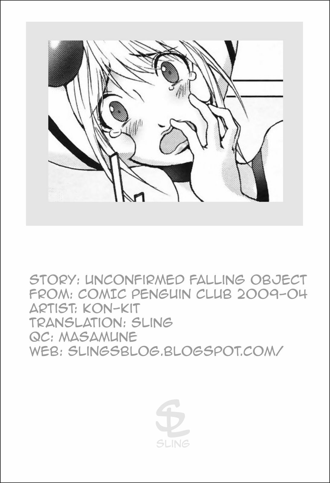 [Kon-Kit] Unconfirmed Falling Object (COMIC Penguin Club 2009-04) [English] [Sling] page 21 full