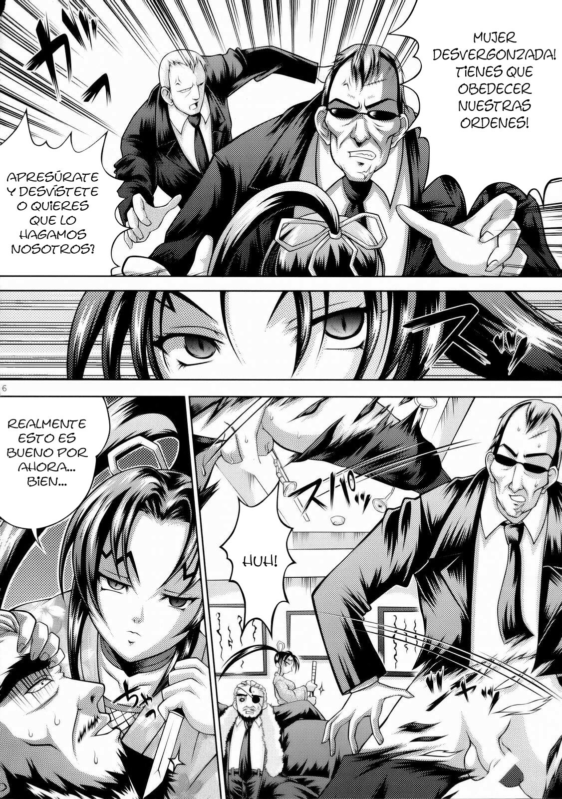 (SC33) [Light Pink (Kayama Harumizu)] Shigure no Arbeit (History's Strongest Disciple Kenichi) [Spanish] [Bloodhunter] page 7 full