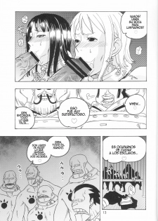 (C75) [ACID-HEAD (Murata.)] Nami no Koukai Nisshi EX NamiRobi 3 (One Piece) [Spanish] [Blood Hunter] - page 14