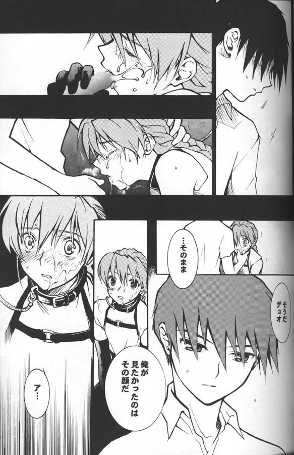 [KAMADOYA, Satellite U (Fuwa Kaduki, Oruga Susumu)] Kimyou na Kajitsu - Strange Fruits (Gundam Wing) page 12 full