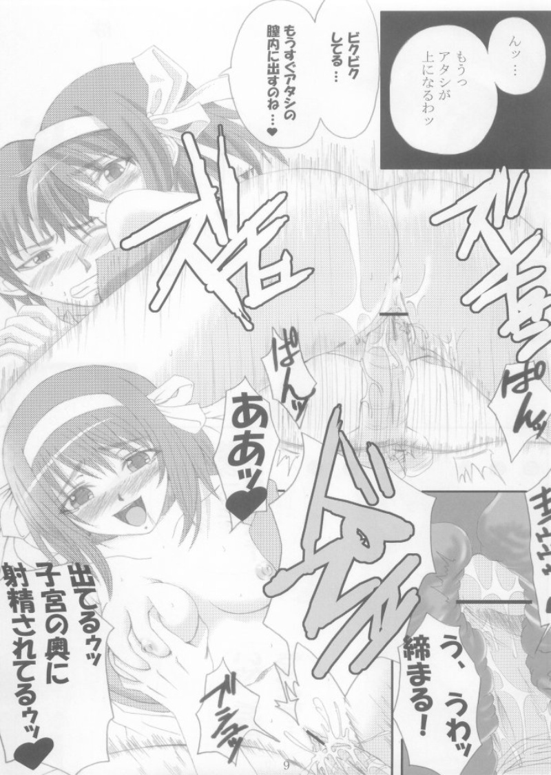 (SC32) [Yorimichi (Arsenal)] Haruhi no Kimagure Project (The Melancholy of Haruhi Suzumiya) page 8 full