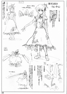 (C72) [Sago-Jou (Seura Isago)] Sumimasen Konkai wa Uchuu Kaizoku na Settei Shiryou Gengashuu desu (Uchuu Kaizoku Sara) - page 12