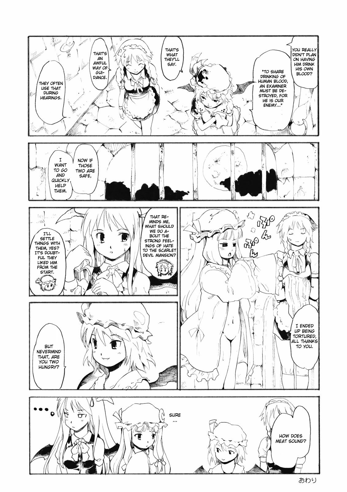 (Akatsuki no Utage 3) [Paranoia Cat (Fujiwara Shunichi)] Remilia Goroshi (Touhou Project) [English] [CGrascal] page 23 full