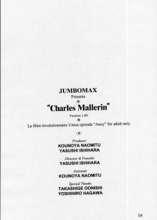 (C52) [JUMBOMAX (Ishihara Yasushi)] Charles Mallerin (Revolutionary Girl Utena) - page 3