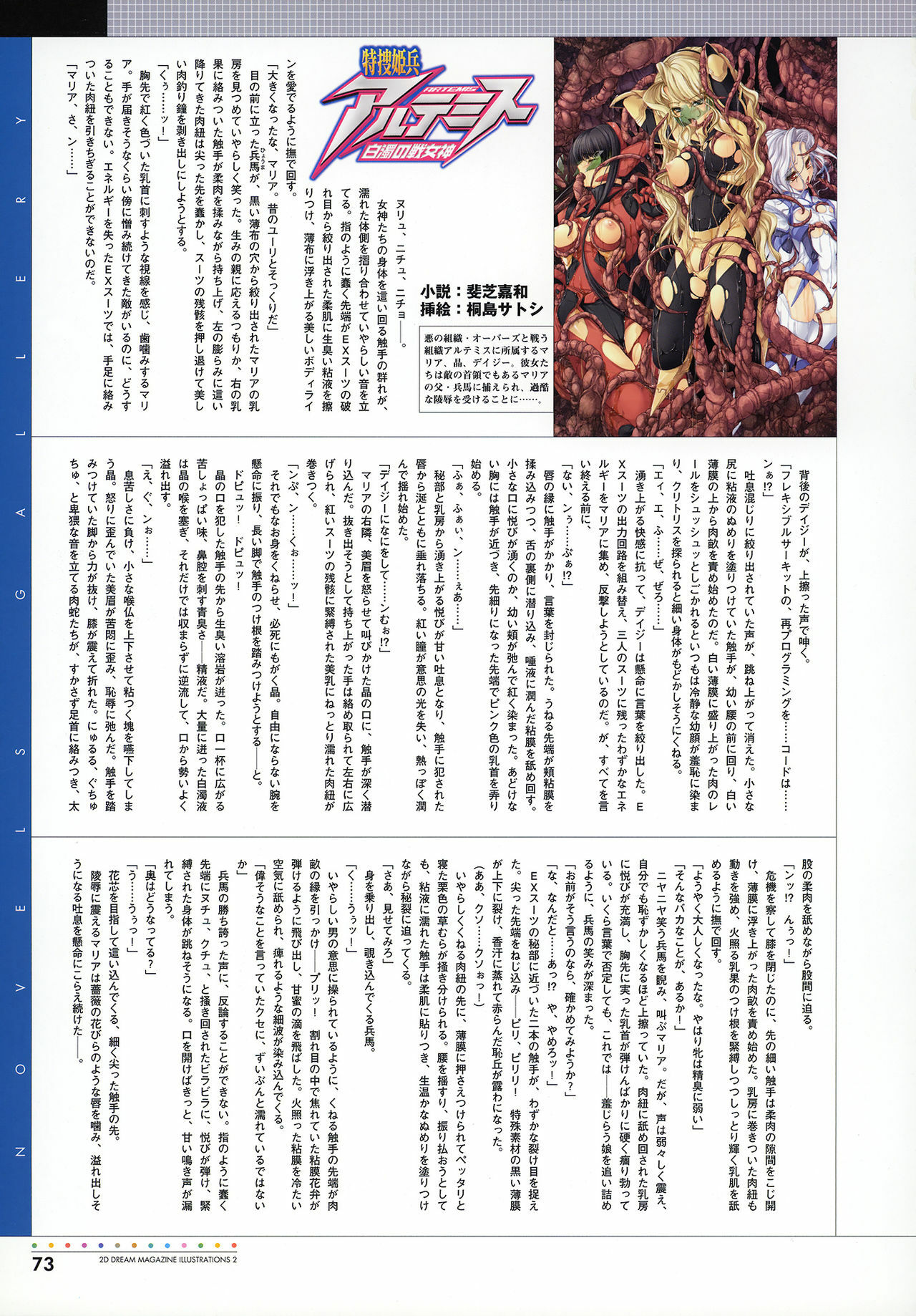 [Illustrations] Nijigen Dream Magazine Illustrations #2 page 75 full