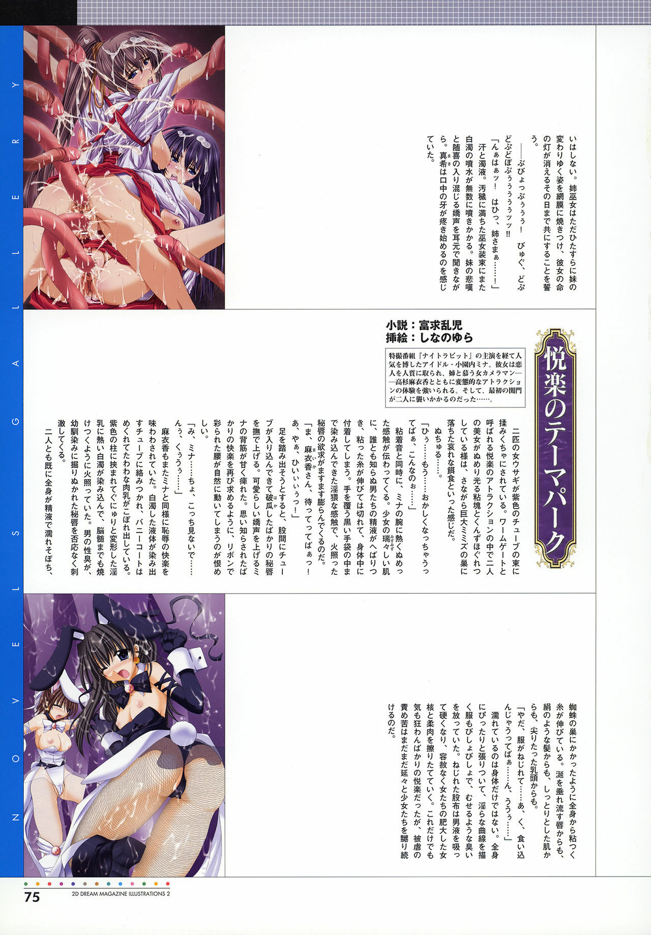 [Illustrations] Nijigen Dream Magazine Illustrations #2 page 77 full