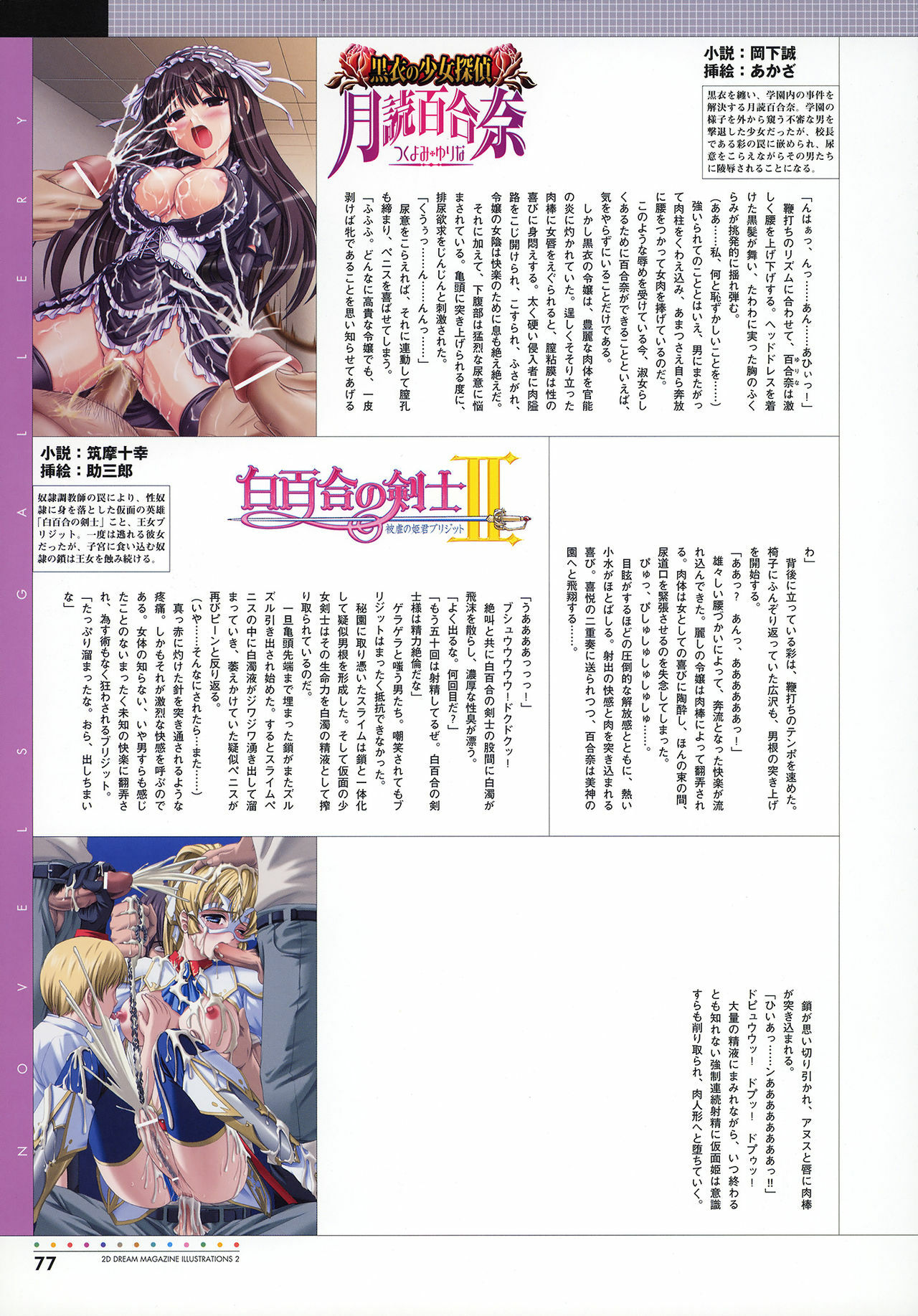 [Illustrations] Nijigen Dream Magazine Illustrations #2 page 79 full