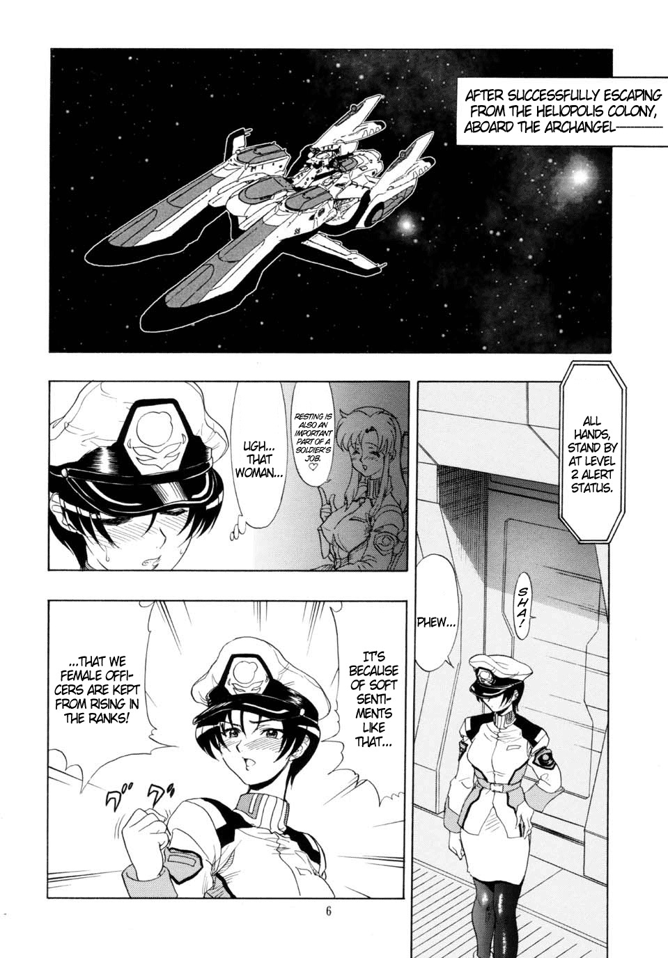 (C64) [Studio Wallaby (Raipa ZRX)] Murrue to Natarle | Murrue and Natarle (Kidou Senshi Gundam SEED) [English] [DGB] page 6 full