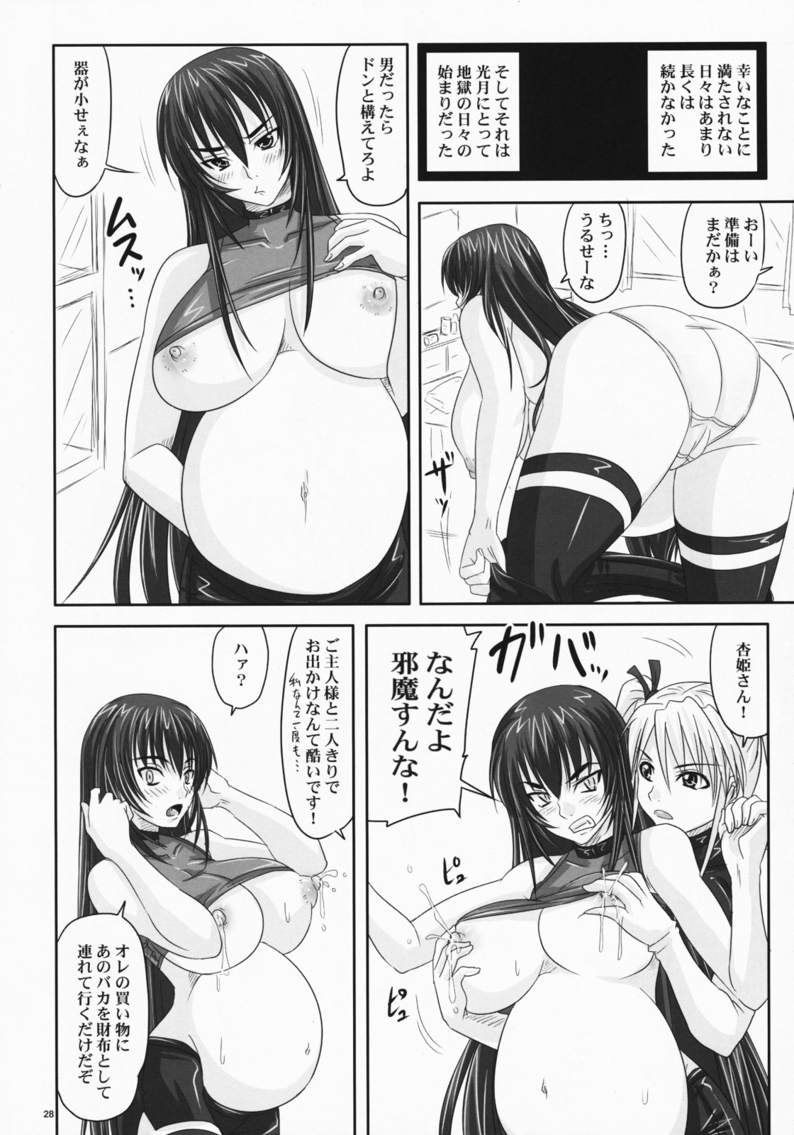 (C75) [Nozarashi (Nozarashi Satoru)] Do-S na Hime wa Kegasareru Haji no Mesu - Inu ni Natta Kyouki page 27 full