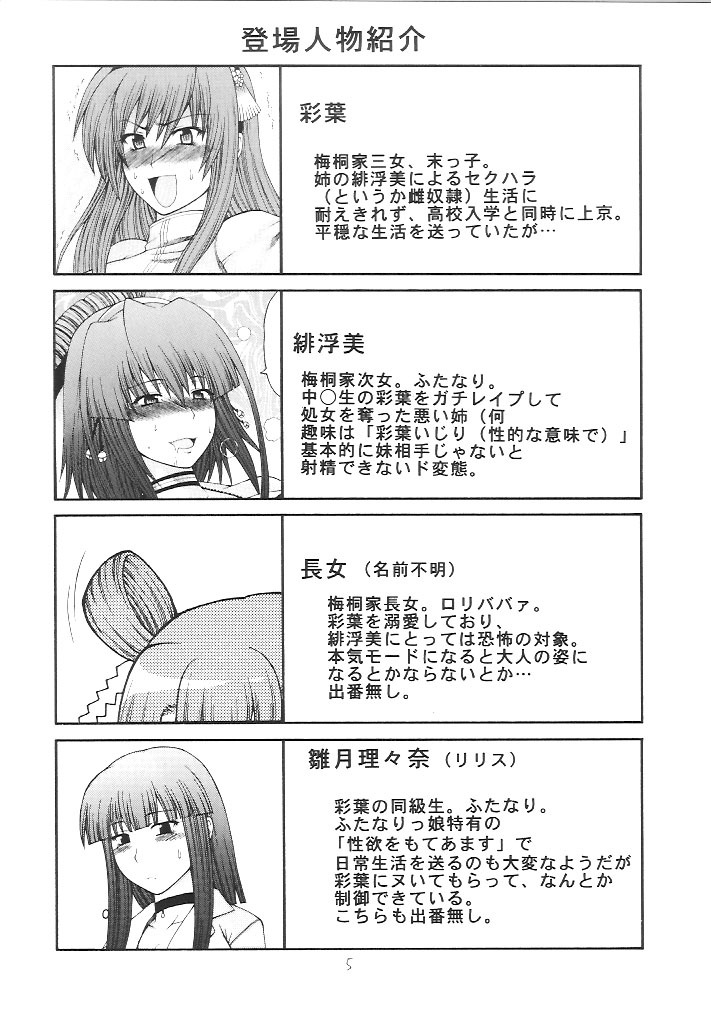 [Circle Roman Hikou (Taihei Tengoku)] Iroha Nihoheto (Beatmania IIDX) page 4 full