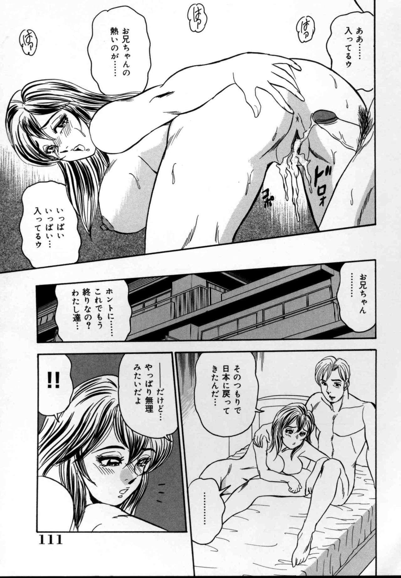 [Tsukushino Makoto] Kinshin Mesudorei Ane Otouto page 112 full