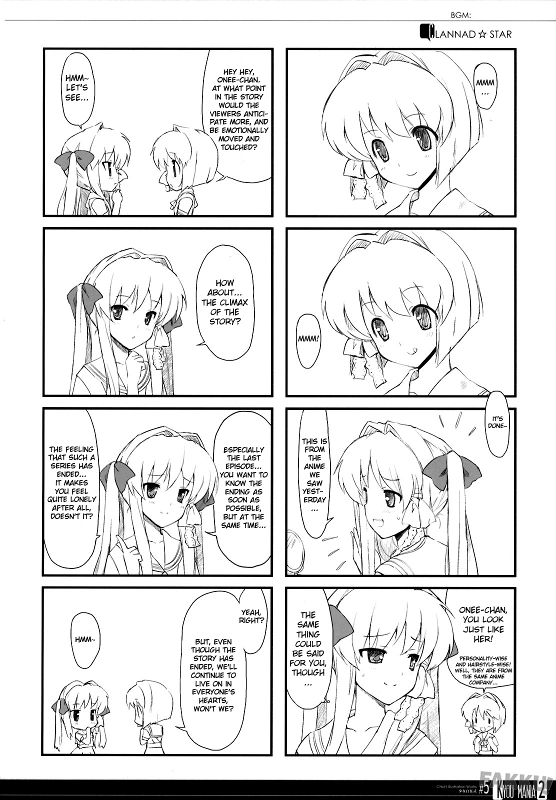 (COMIC1☆3) [Fuuma Kekkai, Friendly Sky (CHuN)] KYOU MANIA 2 (Clannad) [English] [Raze] page 23 full