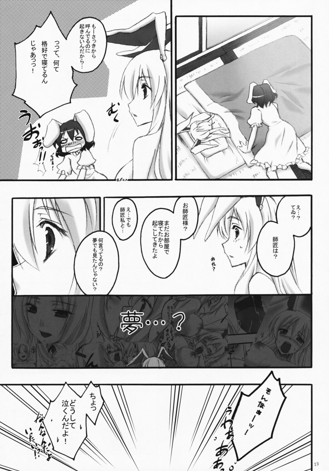 (C75) [Himeya (Abe Inori)] Usagi ga Mita Yume (Touhou Project) page 22 full