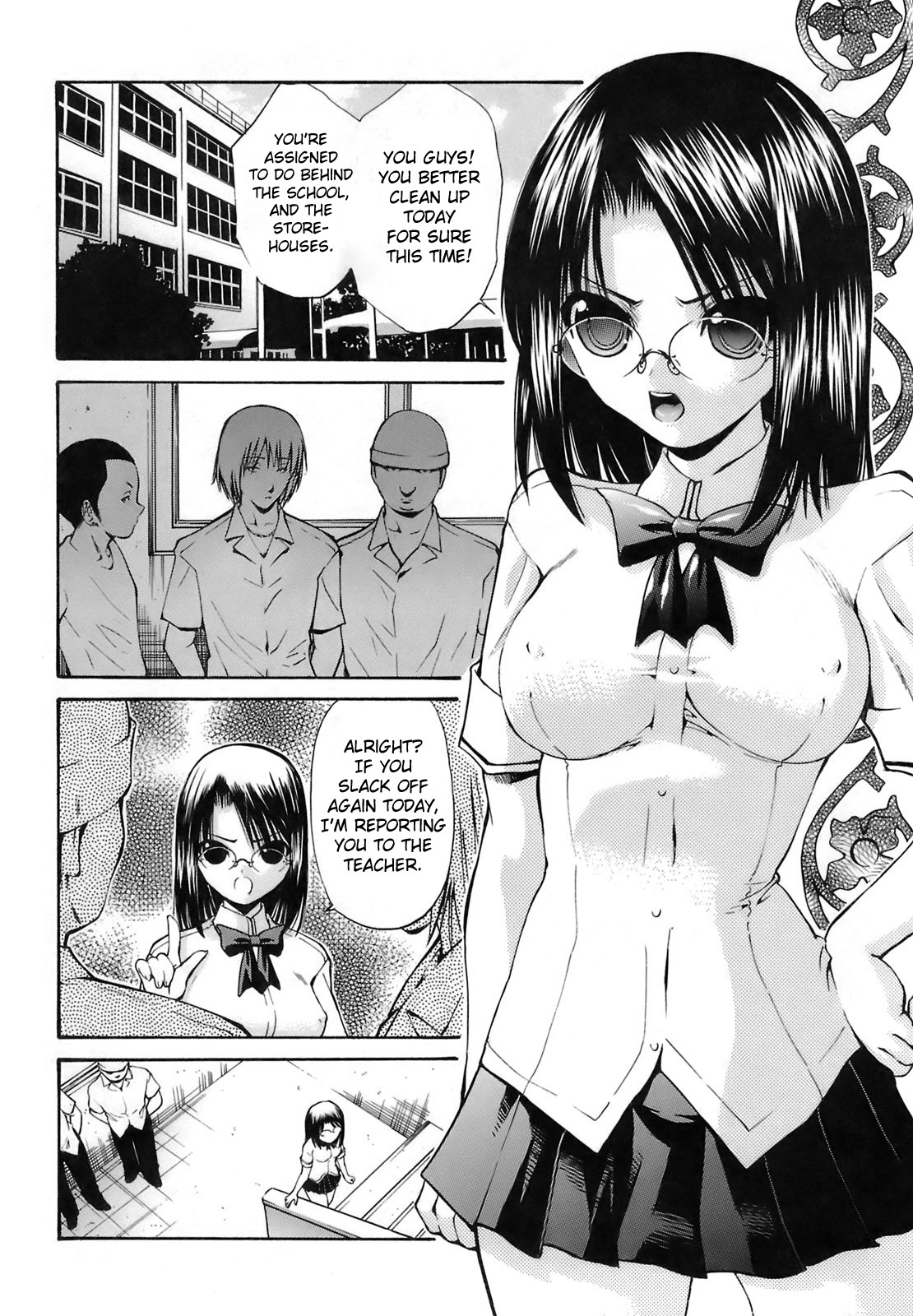 [Nishikawa Kou] Rinkan Shimai - Gang Rape Sister Ch. 1-3 [English] [Brolen] page 24 full