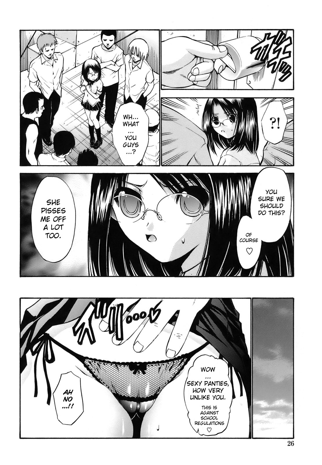 [Nishikawa Kou] Rinkan Shimai - Gang Rape Sister Ch. 1-3 [English] [Brolen] page 26 full