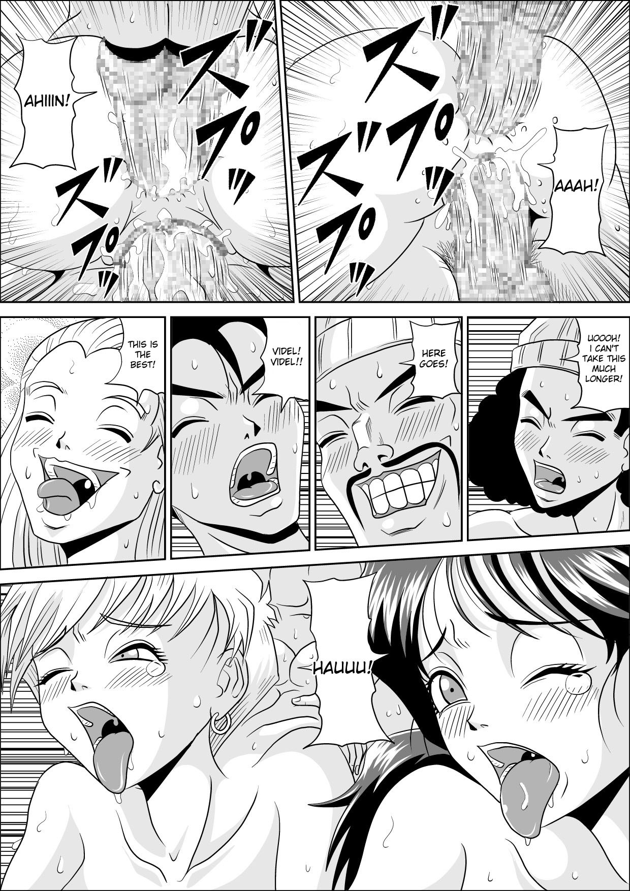 [Pyramid House (Muscleman)] HIGH SCHOOL RAPE (Dragon Ball Z) [English] page 30 full