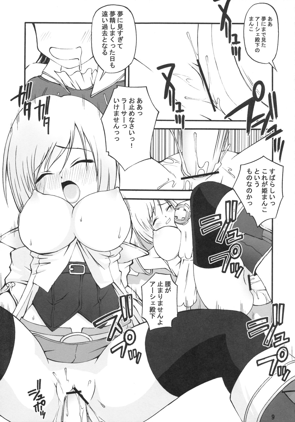 (C70) [Kakogawa-ya (Kakogawa Tarou)] ASHE HAITENAI (Final Fantasy XII) page 8 full