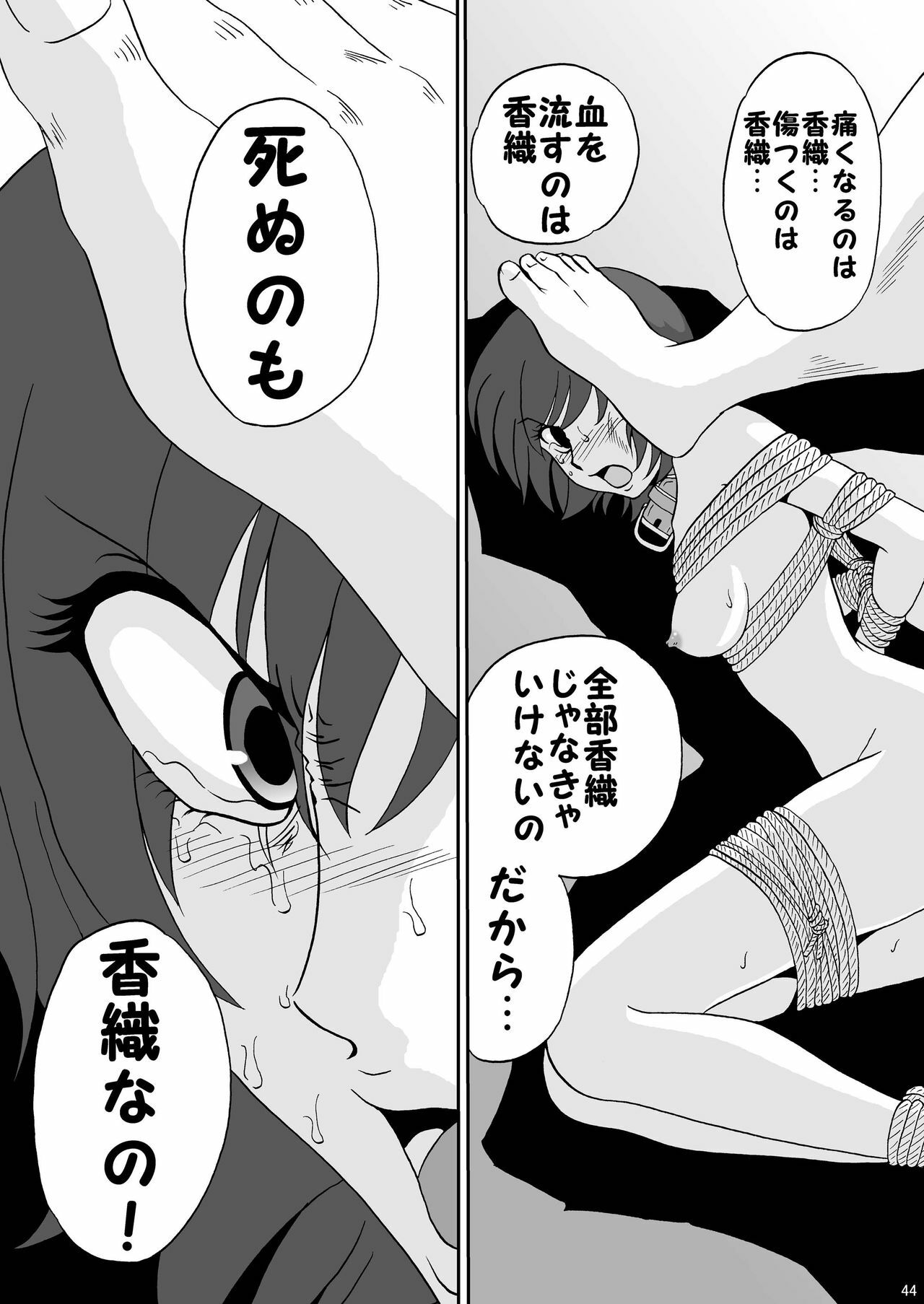 [Mousou Kai no Juunin wa Ikiteiru. (Kan Danchi)] Kyoudai SM Monogatari 7days fuzz ~Nanokakan Choukyouroku~ Kouhen [Digital] page 44 full