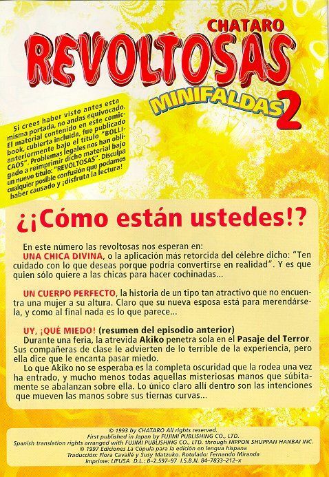 Uy, Que Miedo! (from Revoltosas Minifaldas 2) [Spanish] page 10 full