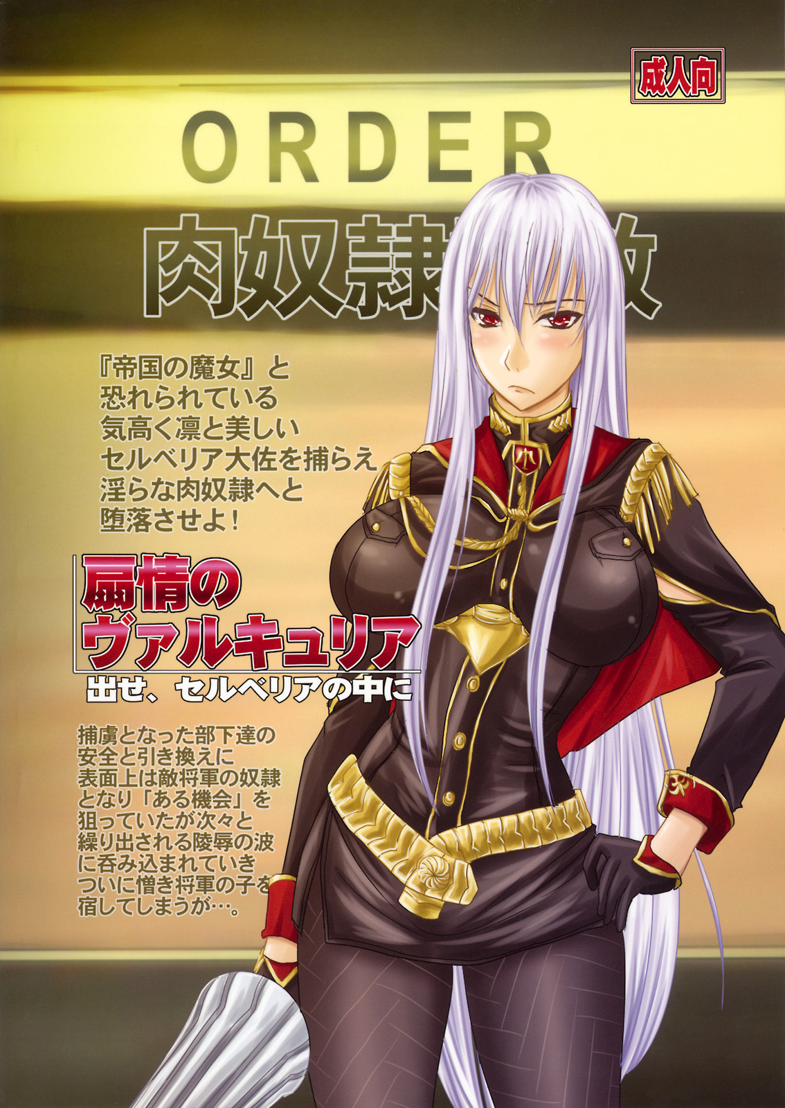 (COMIC1☆3) [Nozarashi (Nozarashi Satoru)] Senjou no Valkyria Dase, Selvaria no Naka ni (Valkyria Chronicles) page 42 full