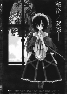 (Yoru no Costume Cafe) [Neuromancer., Tenjikuya (Kannon Ouji, Mochizuki Nana)] Night Maid Bird Cage. - page 18