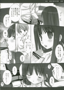 (C70) [Kokikko (Sesena Yau)] Mirai ni Kiss o - Kiss the Future (KiMiKiSS) - page 19