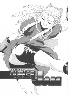 (CR25) [Saigado (Ishoku Dougen)] Sakura & Friends Quince Jam (Street Fighter) - page 6