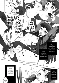 (C74) [Uguisuya (Uguisu Kagura)] over the rain!! (Persona 4) [English] [The Randy Rabbit] - page 9
