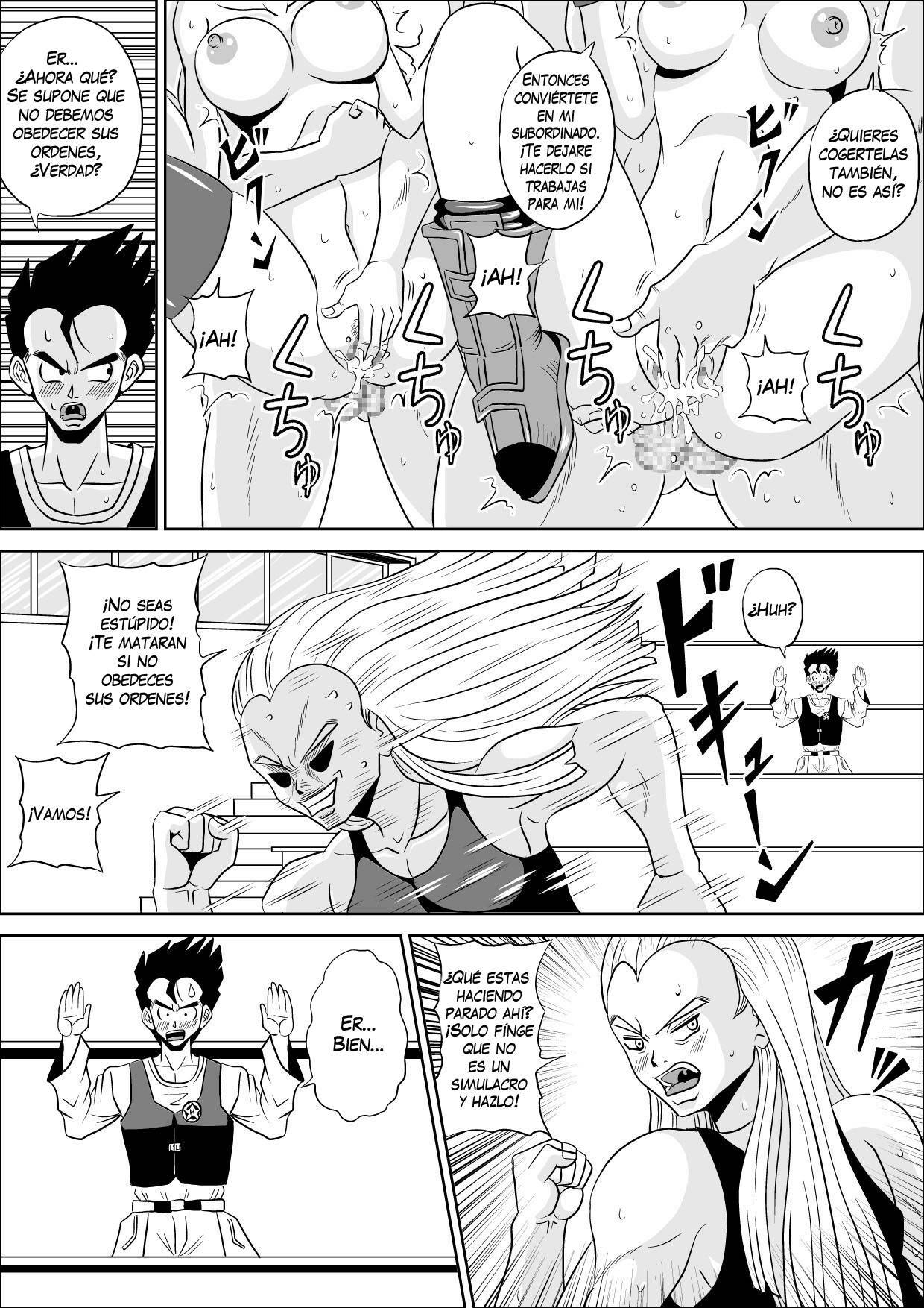 [Pyramid House (Muscleman)] HIGH SCHOOL RAPE (Dragon Ball Z) [Spanish] [BloodHunter] page 21 full