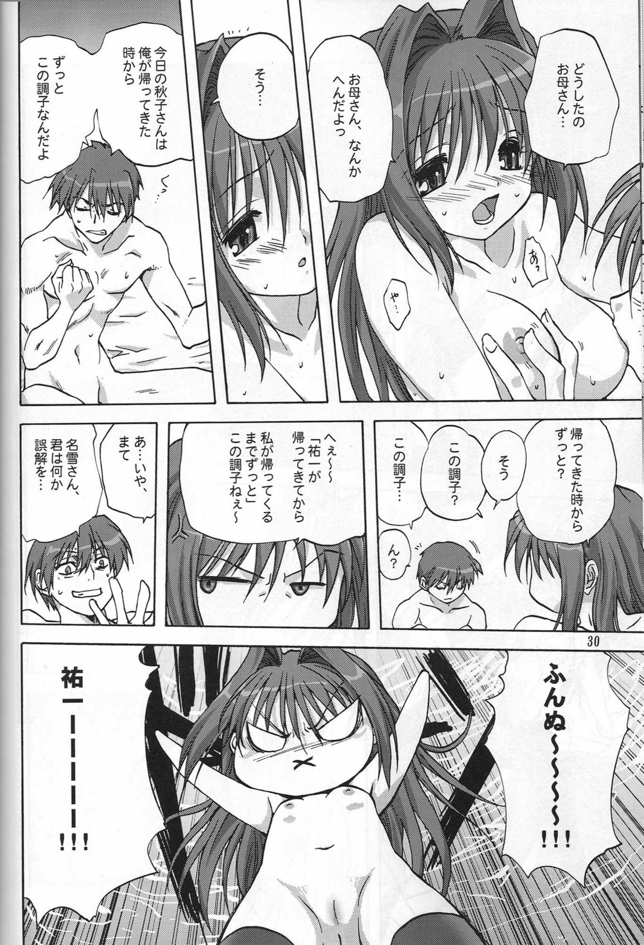 (C72) [Mitarashi Club (Mitarashi Kousei)] Sweet Jam -Kanzenban- (Kanon) page 29 full