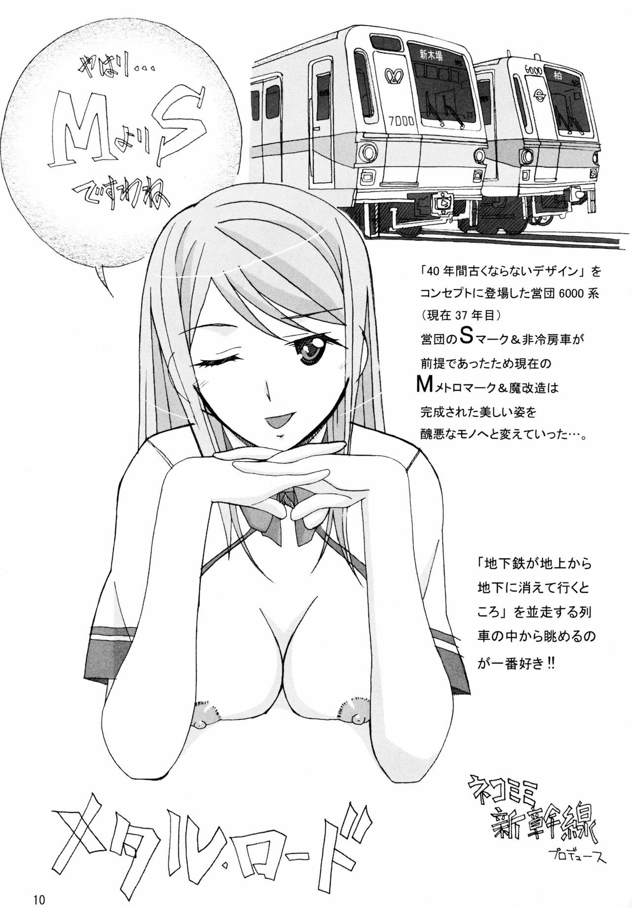 [Happy Material (Nekomimi Shinkansen)] Metal Road Shinzousha [Hi-Res] page 9 full