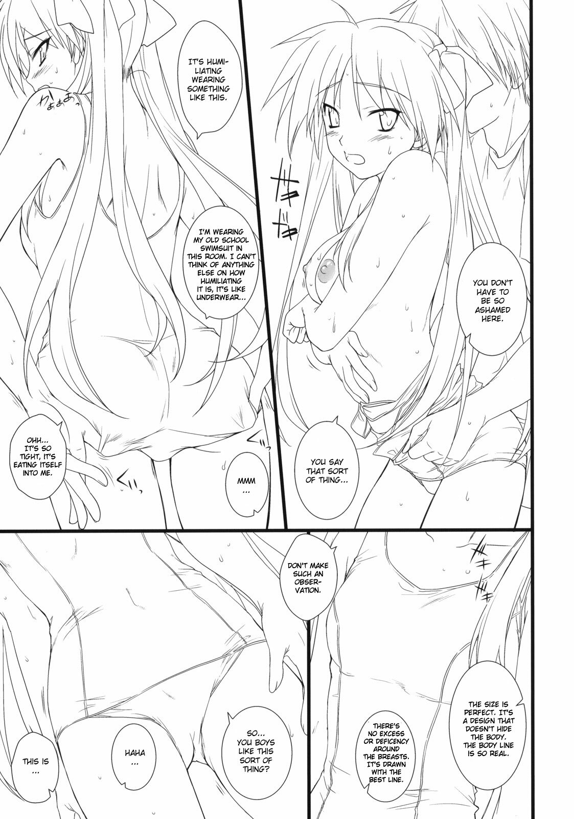 (COMIC1☆3) [Heaven's Gate (Andou Tomoya)] Kanojo o Mizugi ni Kigaetara (Lucky Star) [English] [CGrascal] page 12 full