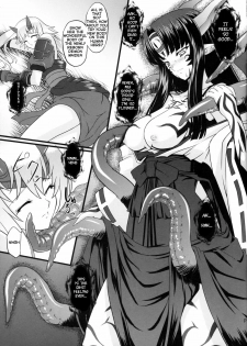 (COMIC1☆2) [Neko Saffron (inoino)] Musha Miko Dajoku Emaki | Warrior Maiden Disgrace (Queen's Blade) [English] [monomonkey] - page 18