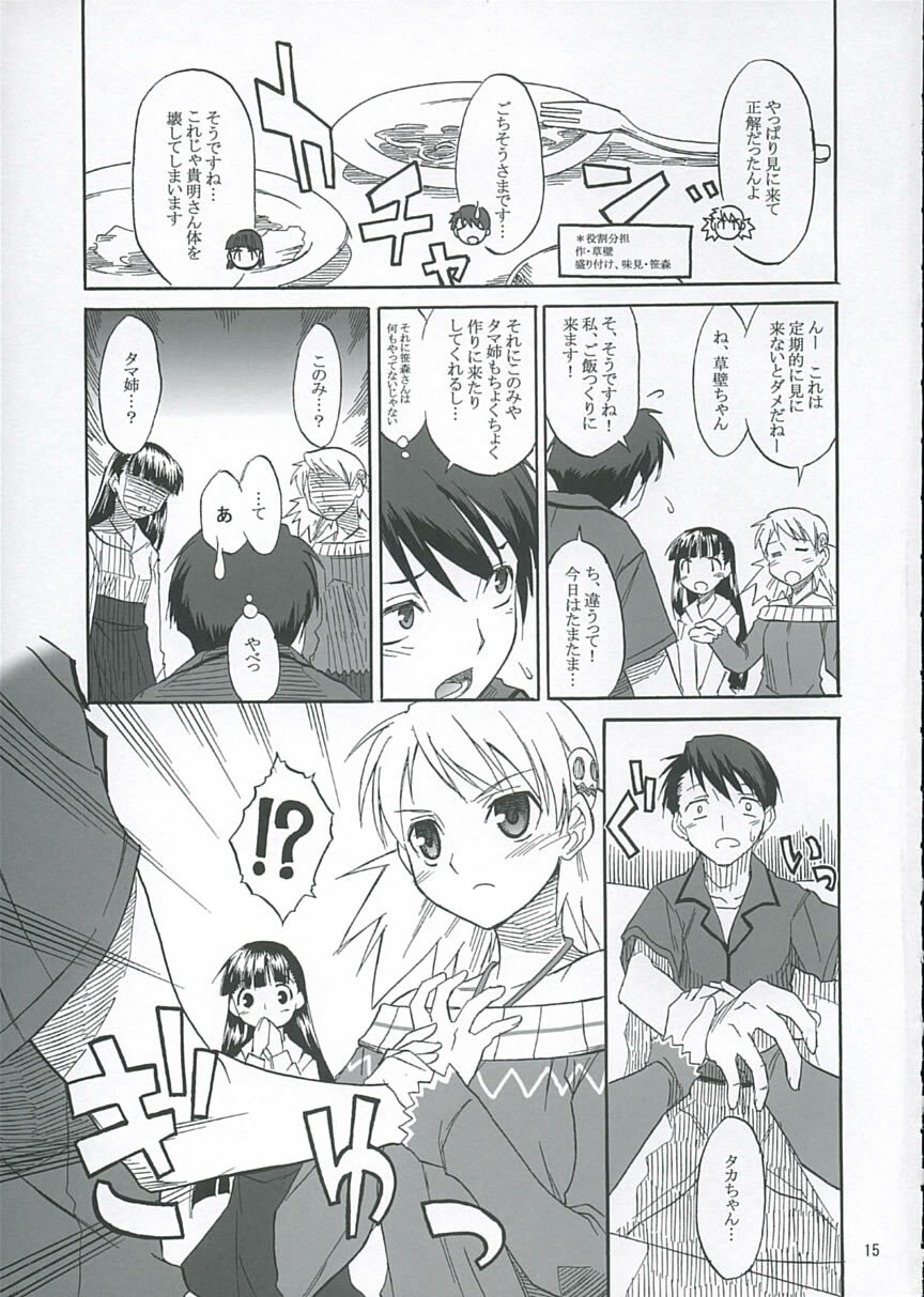 (C68)[Matsumoto Drill Kenkyuujo] Heart Faction (ToHeart 2) page 14 full