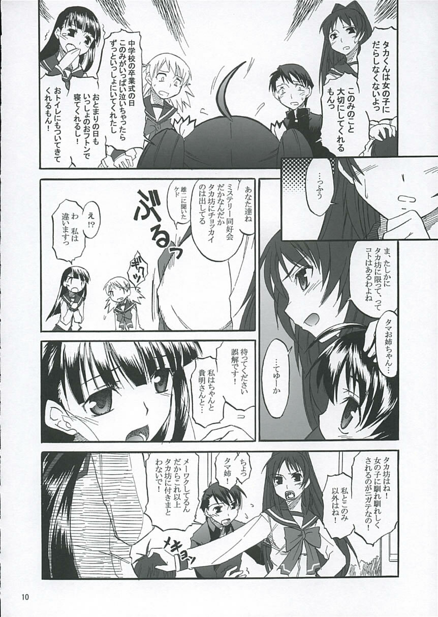 (C68)[Matsumoto Drill Kenkyuujo] Heart Faction (ToHeart 2) page 9 full