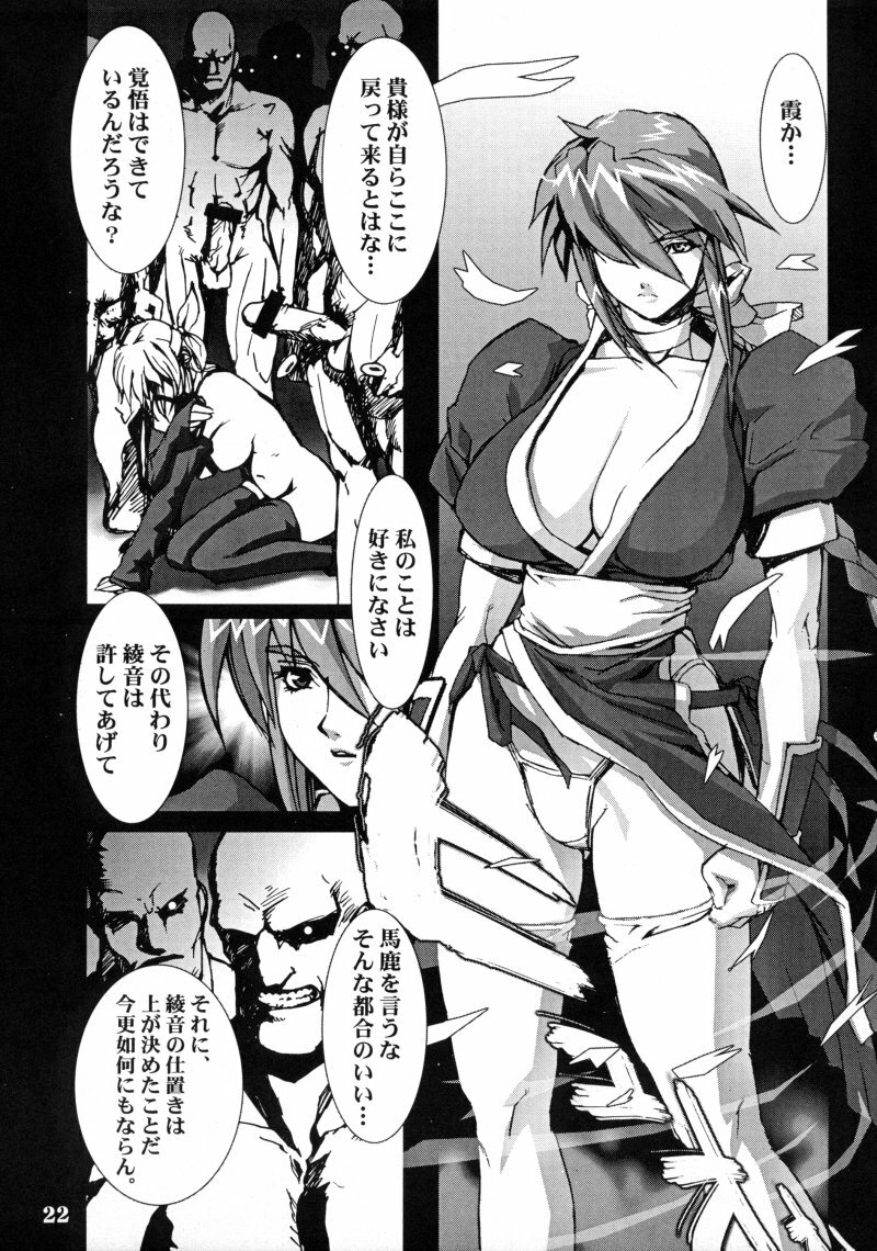 (C58) [Nippon H Manga Kyoukai (Various)] Project X (Dead or Alive, King of Fighters) page 21 full