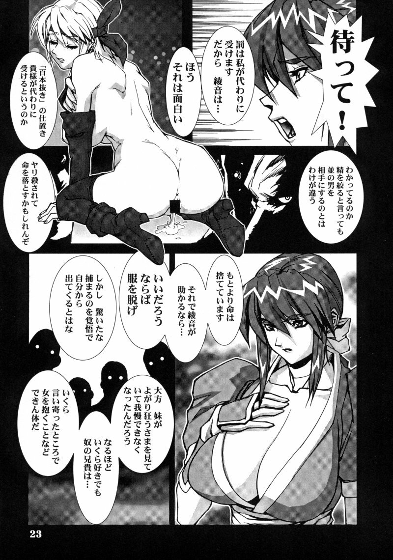 (C58) [Nippon H Manga Kyoukai (Various)] Project X (Dead or Alive, King of Fighters) page 22 full