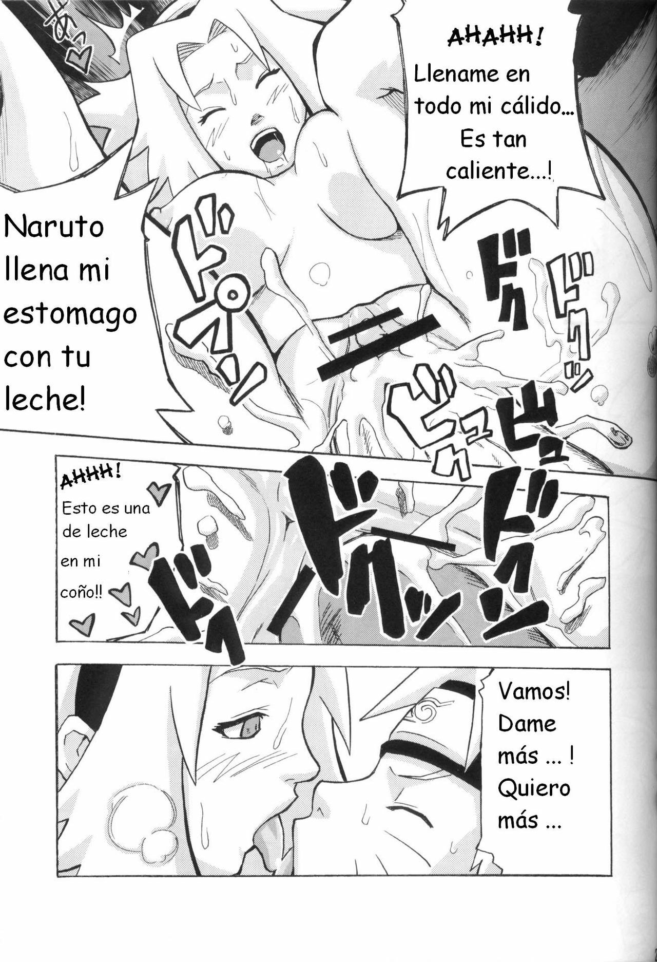 (C70) [Karakishi Youhei-dan Shinga (Kanenomori Sentarou, Sahara Wataru)] Toushatei (Naruto) [Spanish] [Iori1600] page 22 full